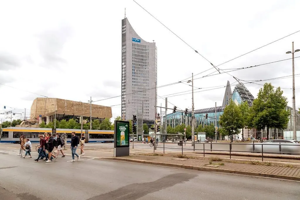 Feelgood Apartment Cozy Leipzig Citycenter Mit Tg-Stellplatz