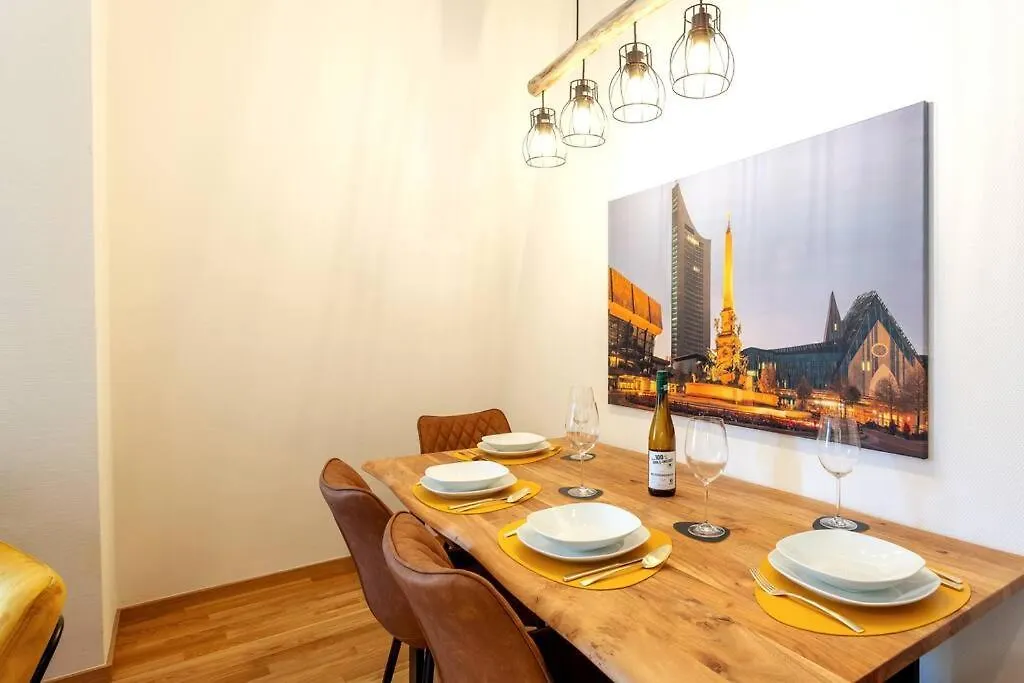 Feelgood Apartment Cozy Leipzig Citycenter Mit Tg-Stellplatz